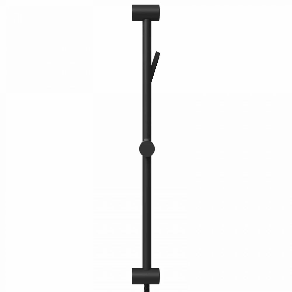 Dušo sistemos rinkinys Juoda 70 cm Nerūdijantis plienas