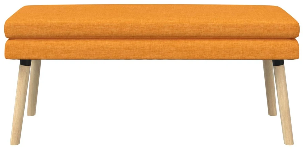 Dviejų sluoksnių suolas Tamsiai geltona 110 x 40 x 47 cm