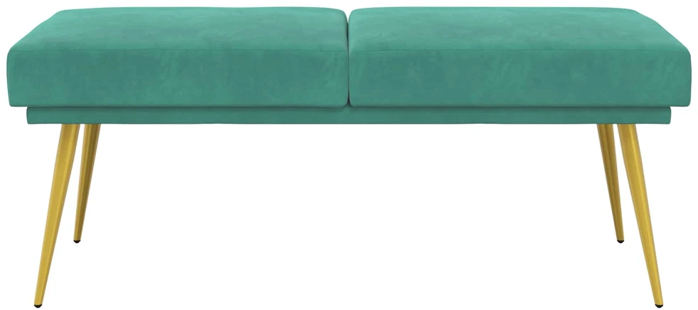 Dviejų sluoksnių suolas Turkio 120 x 45 x 46 cm Aksomas