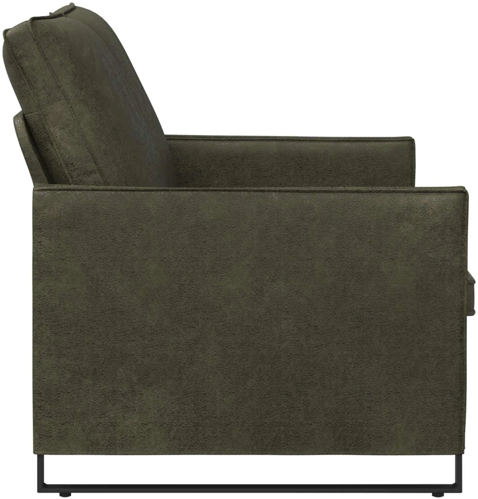 Dviejų vietų sofa Armijos Žalia 150 x 81 x 82 cm Dirbtinė zomša