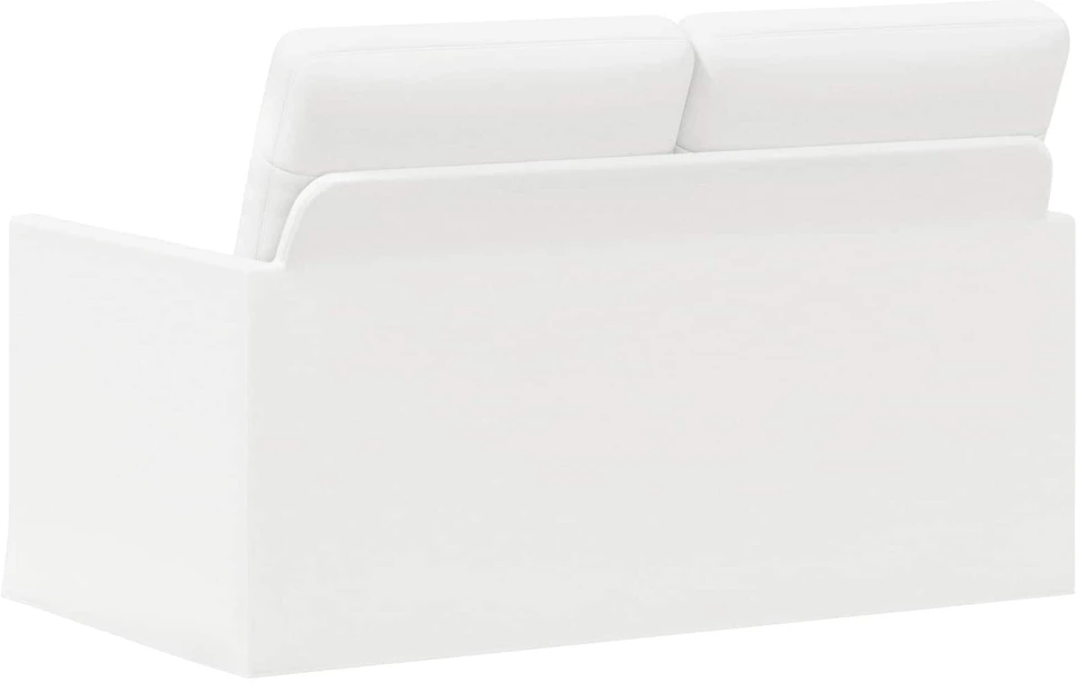 Dviejų vietų sofa Balta 130 x 81 x 82 cm Audinys