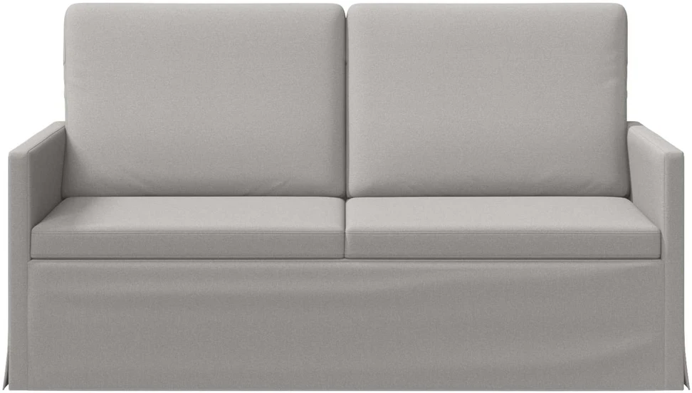Dviejų vietų sofa Debesų pilka 150 x 81 x 82 cm Audinys