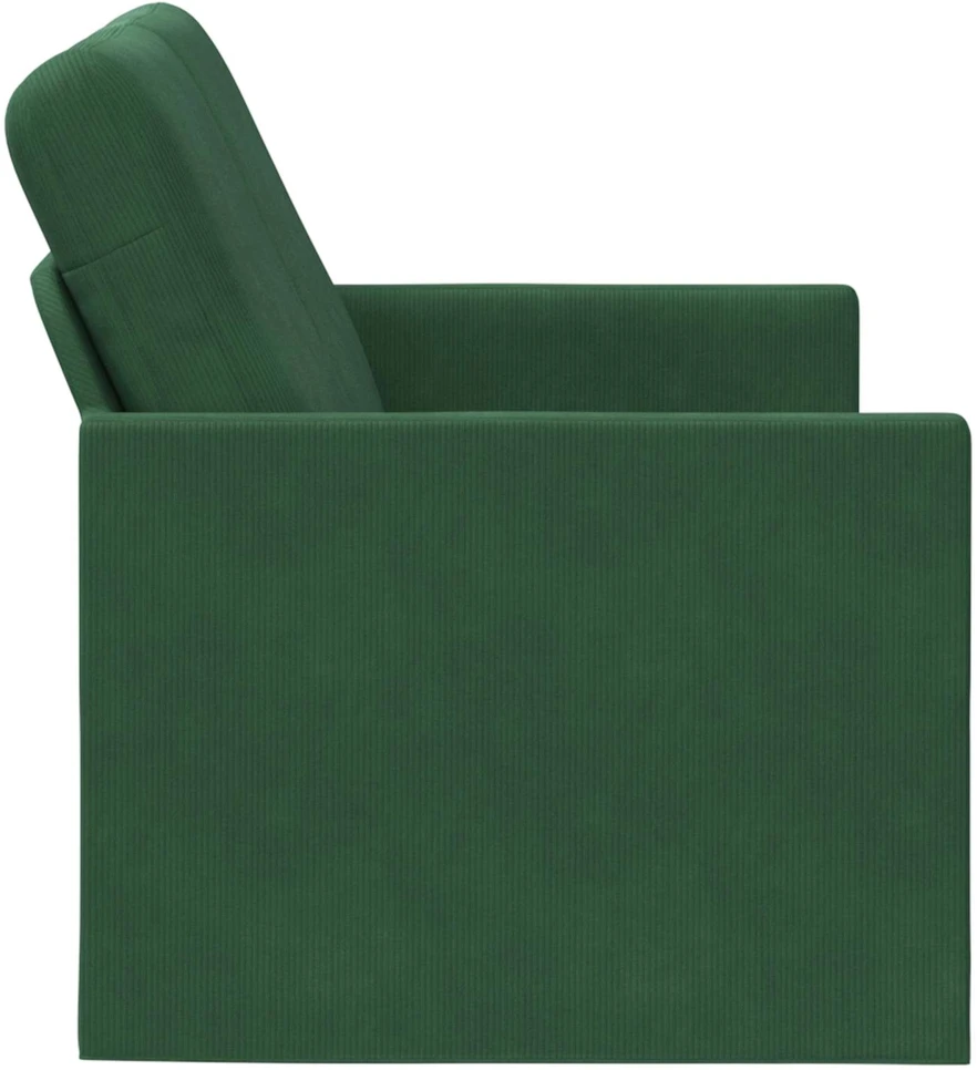 Dviejų vietų sofa Džiunglių žalia 130 x 81 x 82 cm