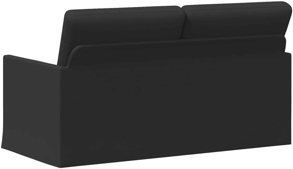 Dviejų vietų sofa Juoda 150 x 81 x 82 cm Audinys