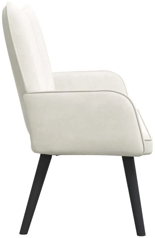 Dvitaškė sofa Kreminė 115 x 61 x 87 cm Aksomas