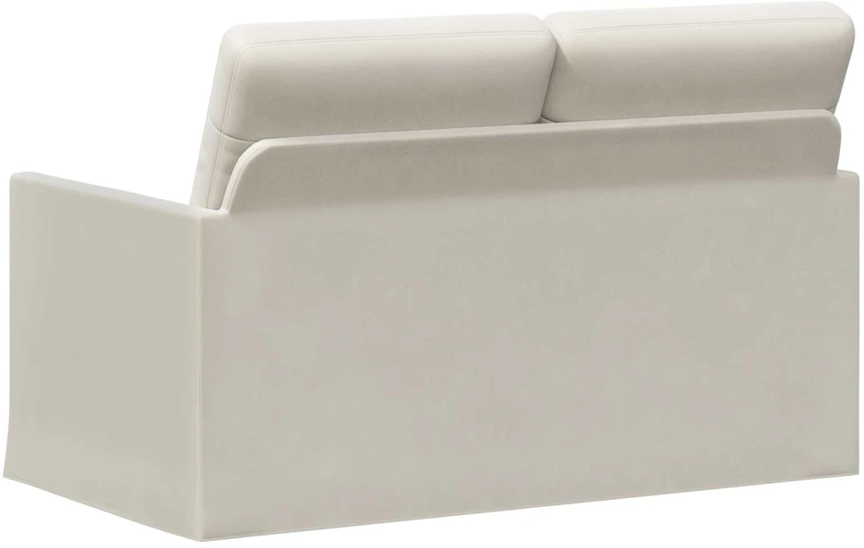 Dviejų vietų sofa Kreminė 130 x 81 x 82 cm Aksomas