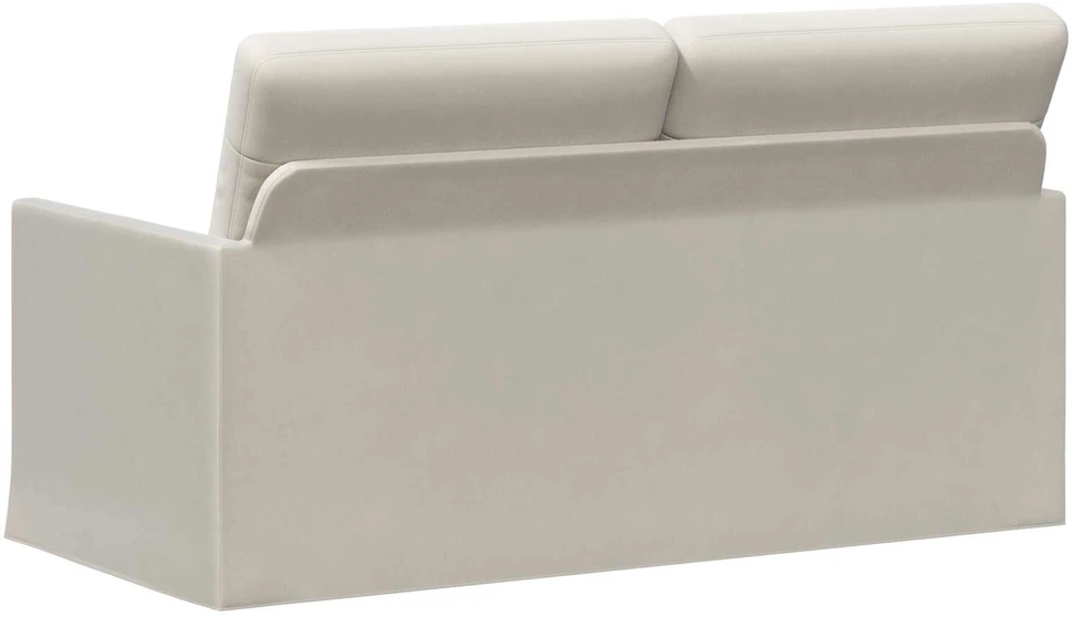 Dviejų vietų sofa Kreminė 150 x 81 x 82 cm Aksomas