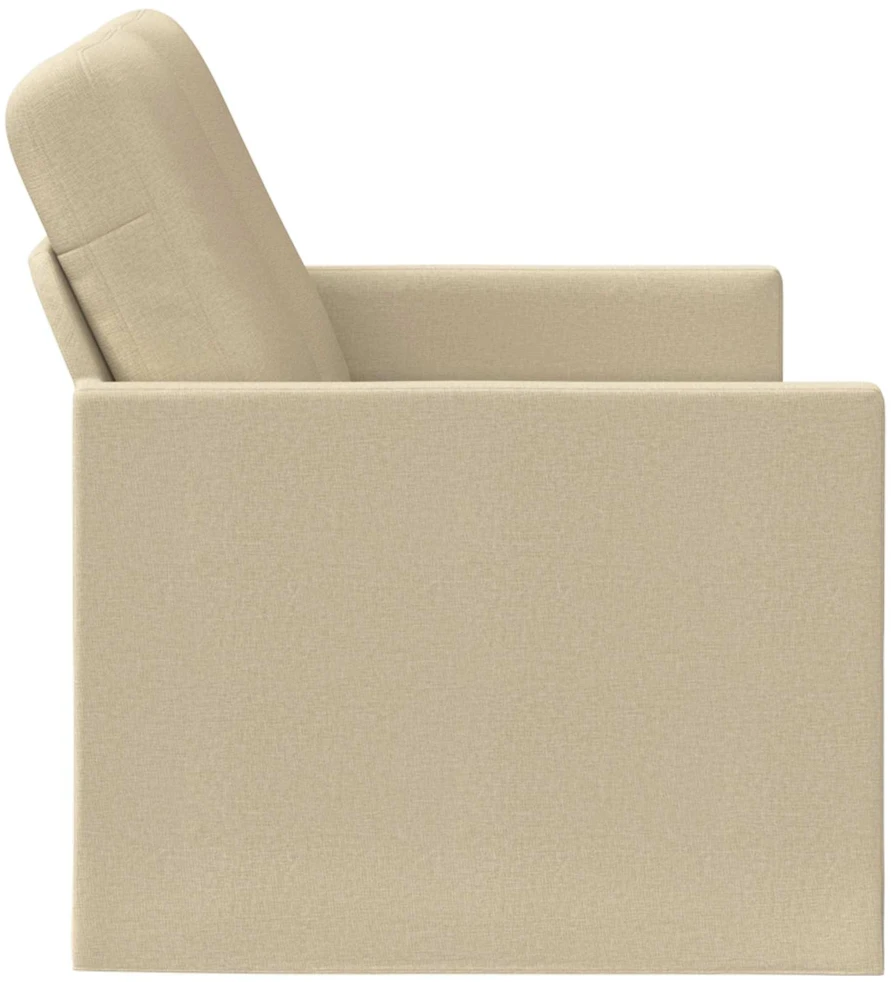 Dviejų vietų sofa Kreminė 150 x 81 x 82 cm Audinys