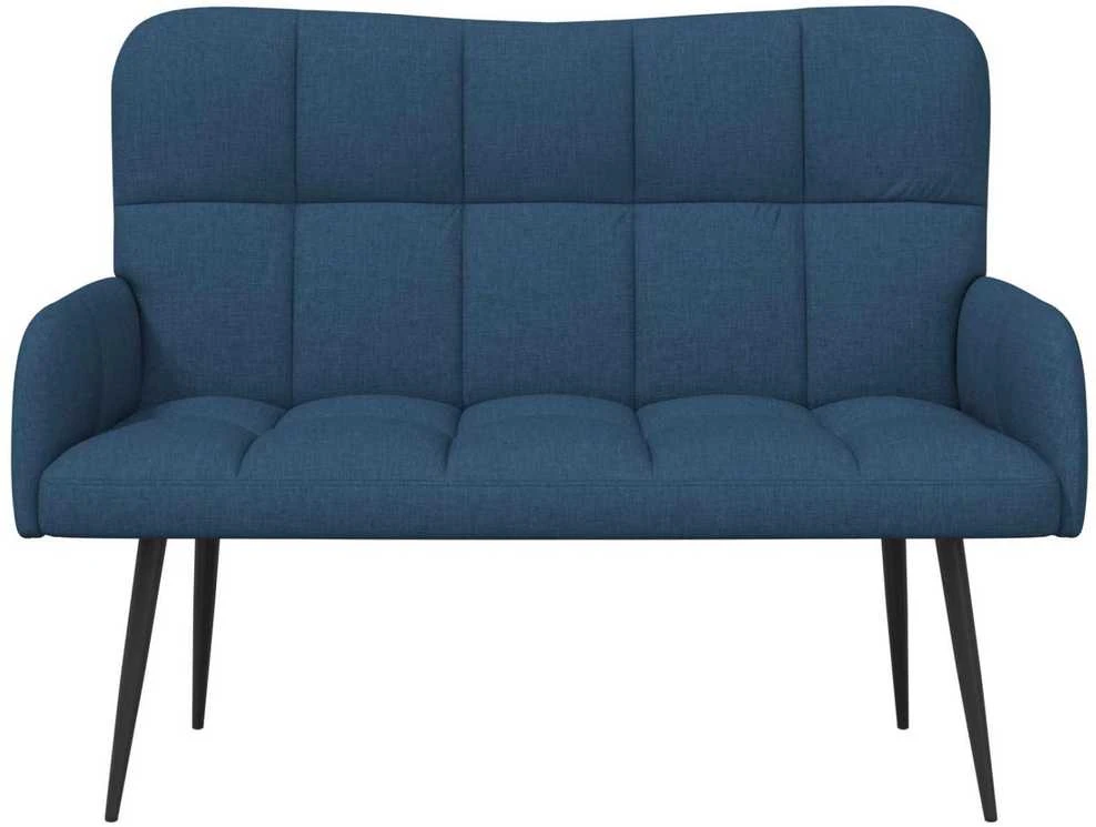 Dvitaškė sofa Mėlyna 115 x 61 x 87 cm Audinys