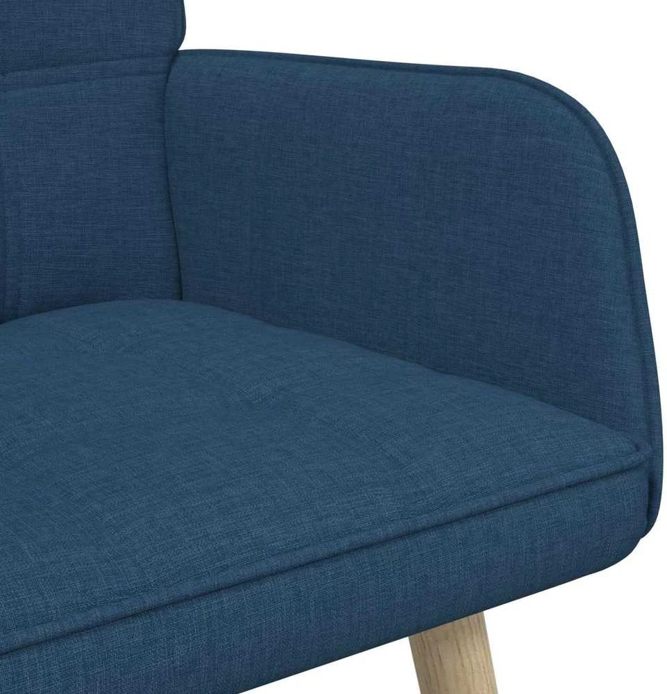 Dvitaškė sofa Mėlyna 115 x 61 x 87 cm Audinys