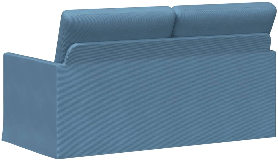 Dviejų vietų sofa Mėlyna 150 x 81 x 82 cm Kordūrinis audinys