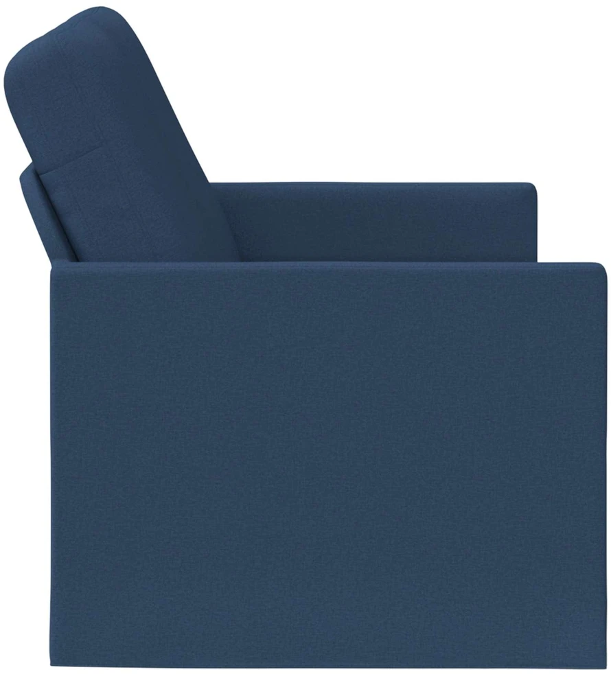 Dviejų vietų sofa Mėlyna 150 x 81 x 82 cm Audinys