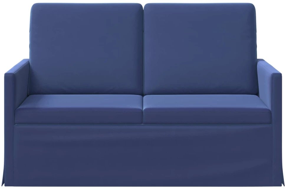 Dviejų vietų sofa Policijos mėlyna 130 x 81 x 82 cm Aksomas