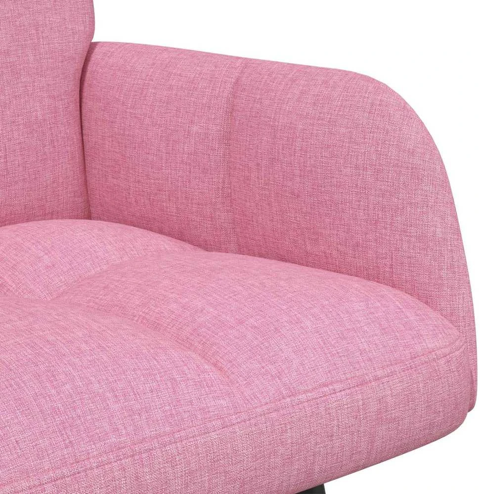 Dvitaškė sofa Rožinė 115 x 61 x 87 cm Audinys