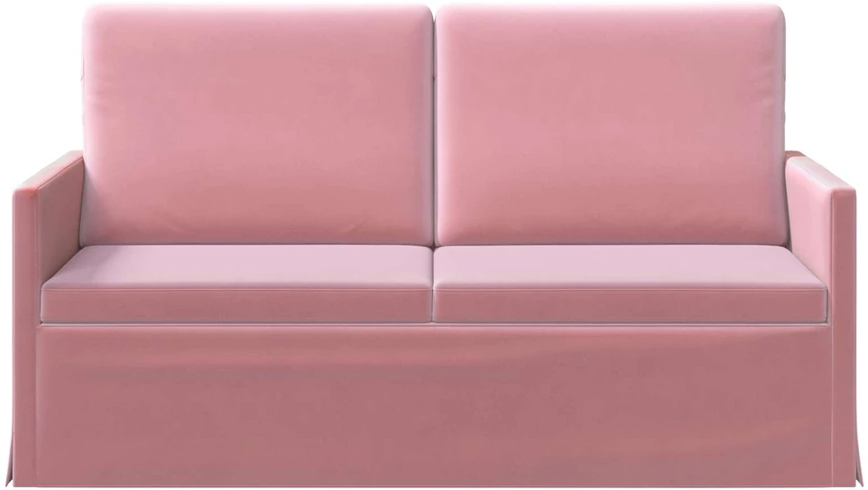 Dviejų vietų sofa Rožinė 150 x 81 x 82 cm Aksomas