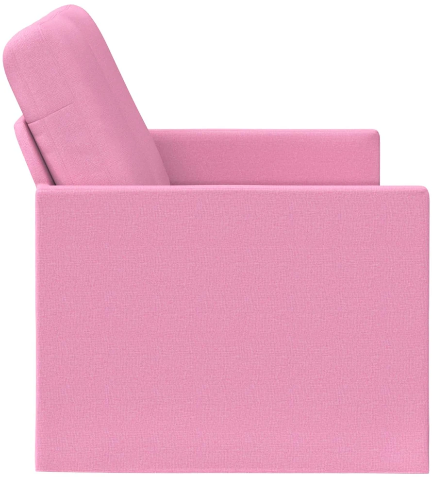 Dviejų vietų sofa Rožinė 150 x 81 x 82 cm Audinys