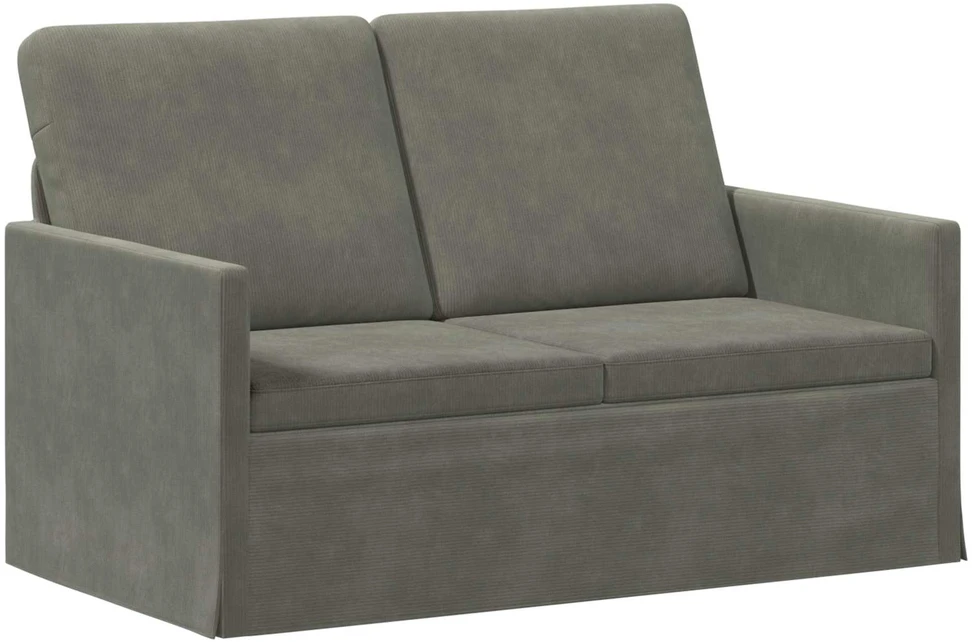 Dviejų vietų sofa Šviesiai pilka 130 x 81 x 82 cm