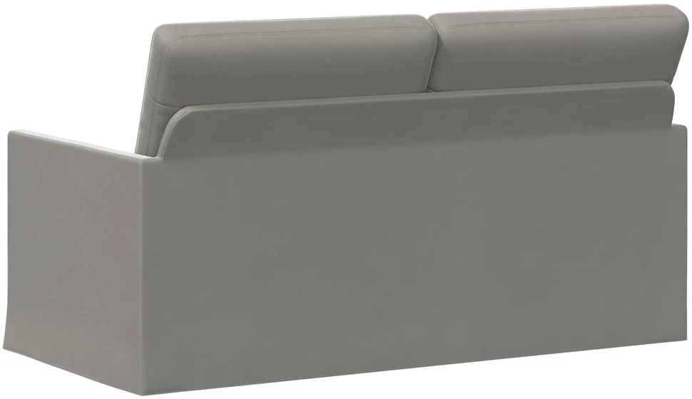 Dviejų vietų sofa Šviesiai pilka 150 x 81 x 82 cm Aksomas