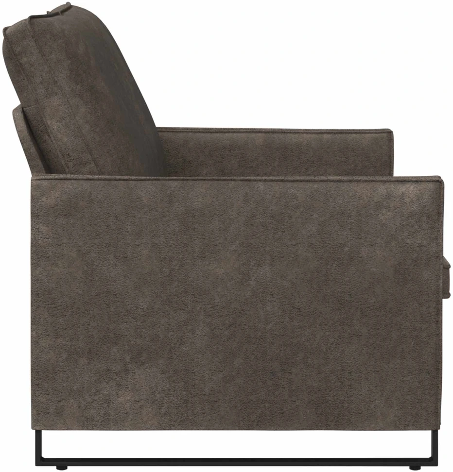 Dviejų vietų sofa Tamsiai pilka 130 x 81 x 82 cm Dirbtinė zomša