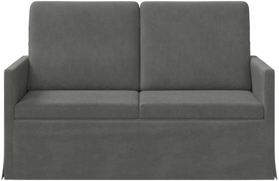 Dviejų vietų sofa Tamsiai pilka 130 x 81 x 82 cm