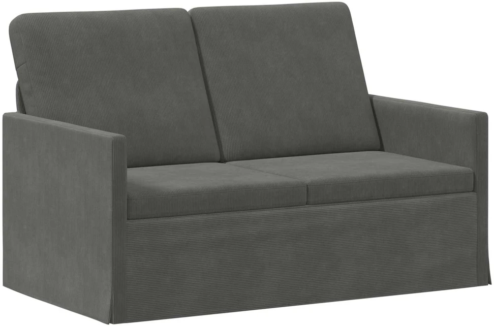 Dviejų vietų sofa Tamsiai pilka 130 x 81 x 82 cm