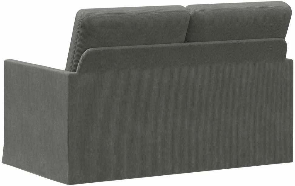 Dviejų vietų sofa Tamsiai pilka 130 x 81 x 82 cm