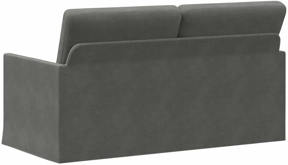 Dviejų vietų sofa Tamsiai pilka 150 x 81 x 82 cm