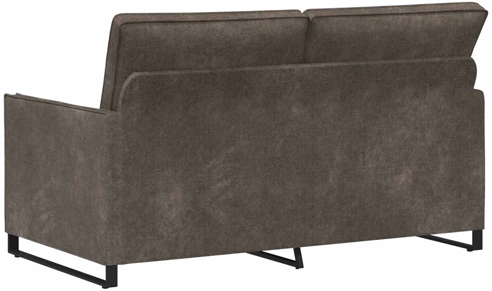 Dviejų vietų sofa Tamsiai pilka 150 x 81 x 82 cm Dirbtinė zomša