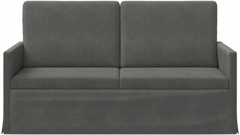 Dviejų vietų sofa Tamsiai pilka 150 x 81 x 82 cm