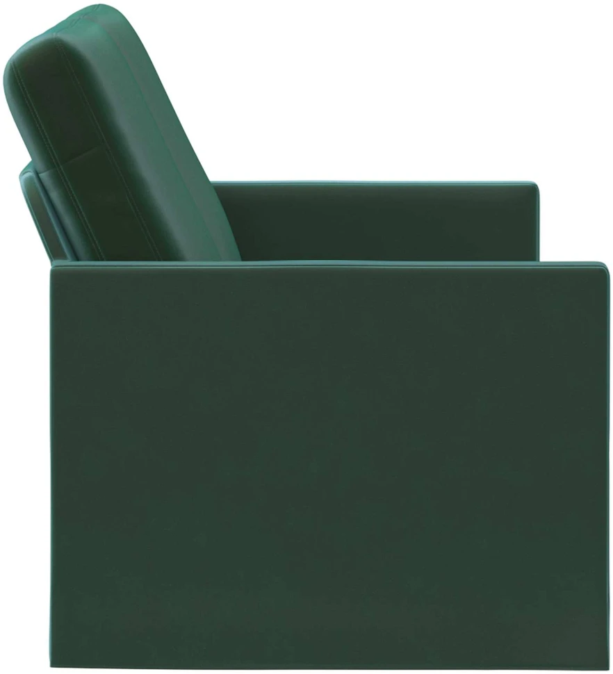 Dviejų vietų sofa Tamsiai žalia 150 x 81 x 82 cm Aksomas