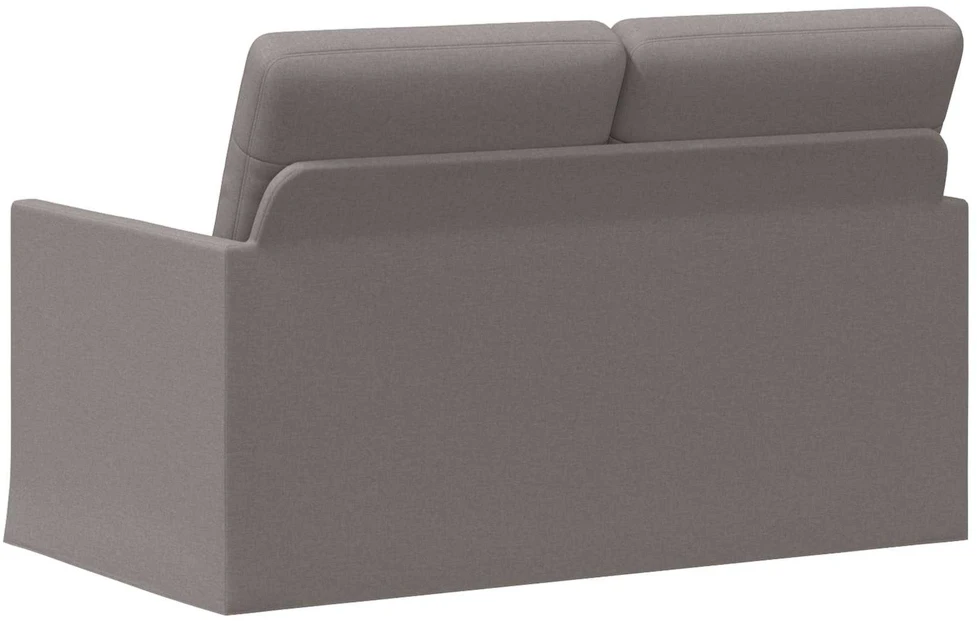 Dviejų vietų sofa Taupe 130 x 81 x 82 cm Audinys