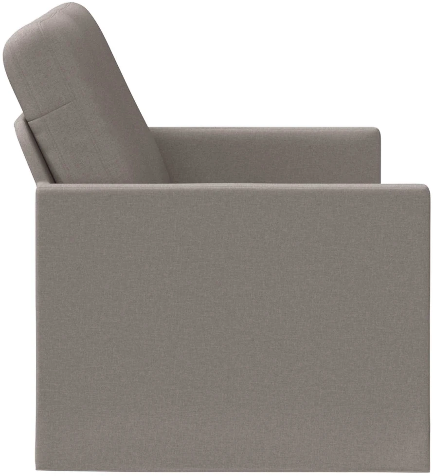 Dviejų vietų sofa Taupe 130 x 81 x 82 cm Audinys