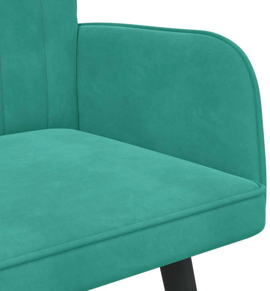 Dvitaškė sofa Turkio 115 x 61 x 87 cm Aksomas