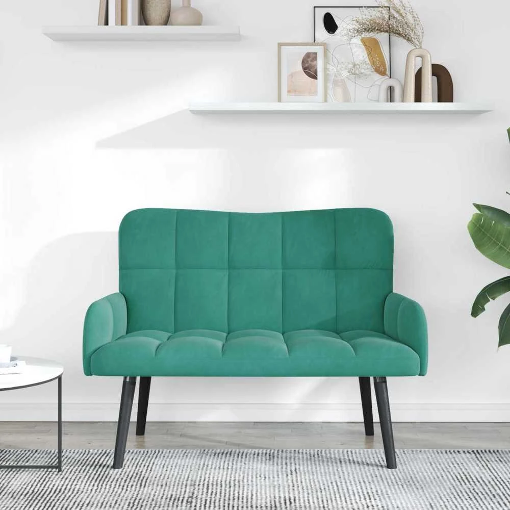 Dvitaškė sofa Turkio 115 x 61 x 87 cm Aksomas