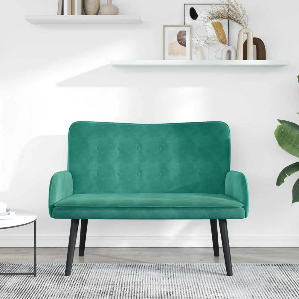 Dvitaškė sofa Turkio 115 x 61 x 87 cm Aksomas