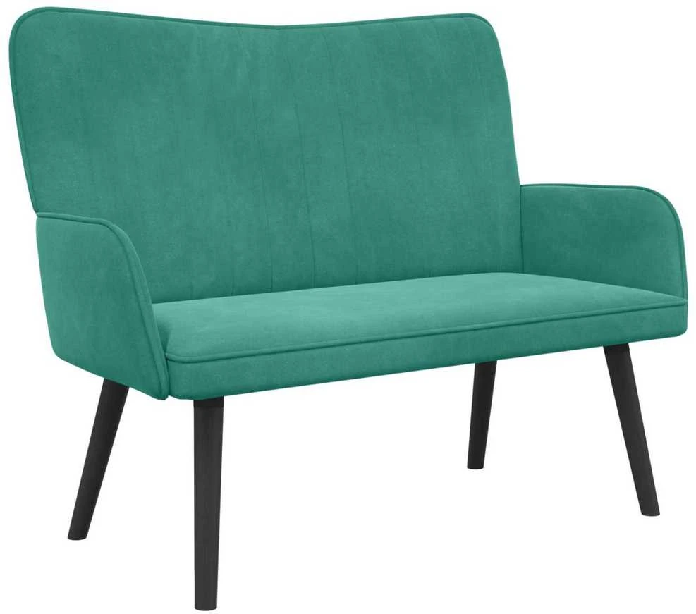Dvitaškė sofa Turkio 115 x 61 x 87 cm Aksomas