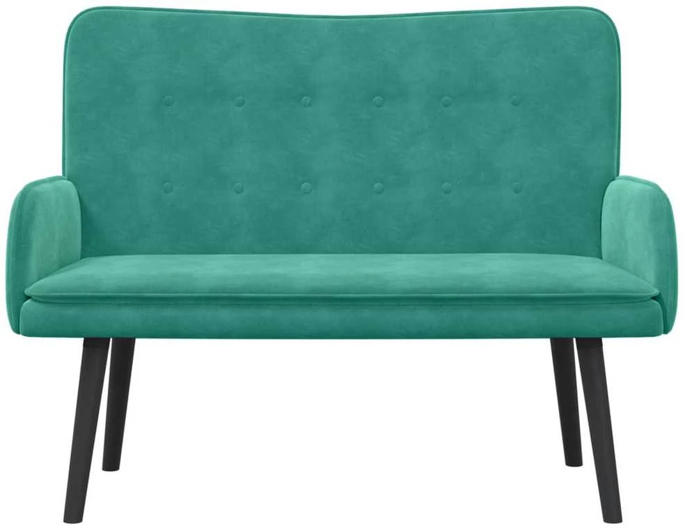 Dvitaškė sofa Turkio 115 x 61 x 87 cm Aksomas