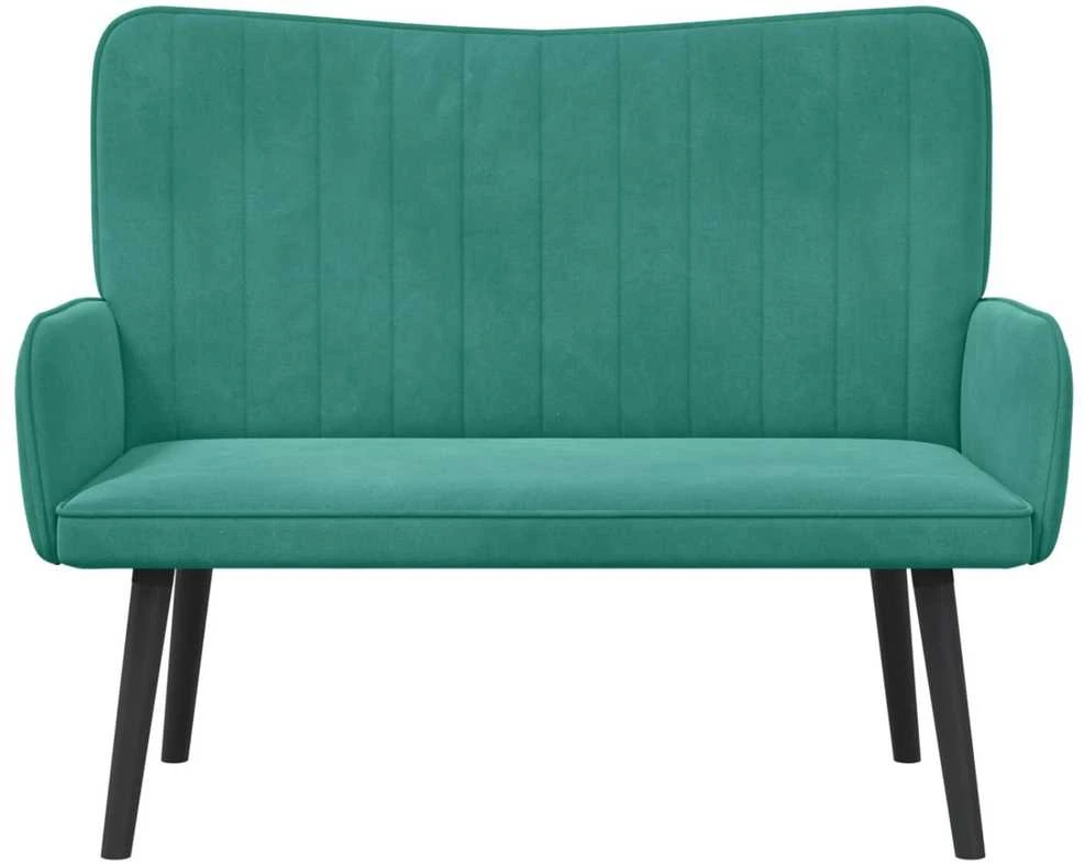 Dvitaškė sofa Turkio 115 x 61 x 87 cm Aksomas