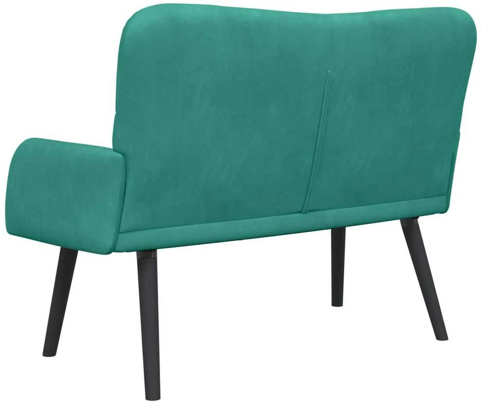 Dvitaškė sofa Turkio 115 x 61 x 87 cm Aksomas