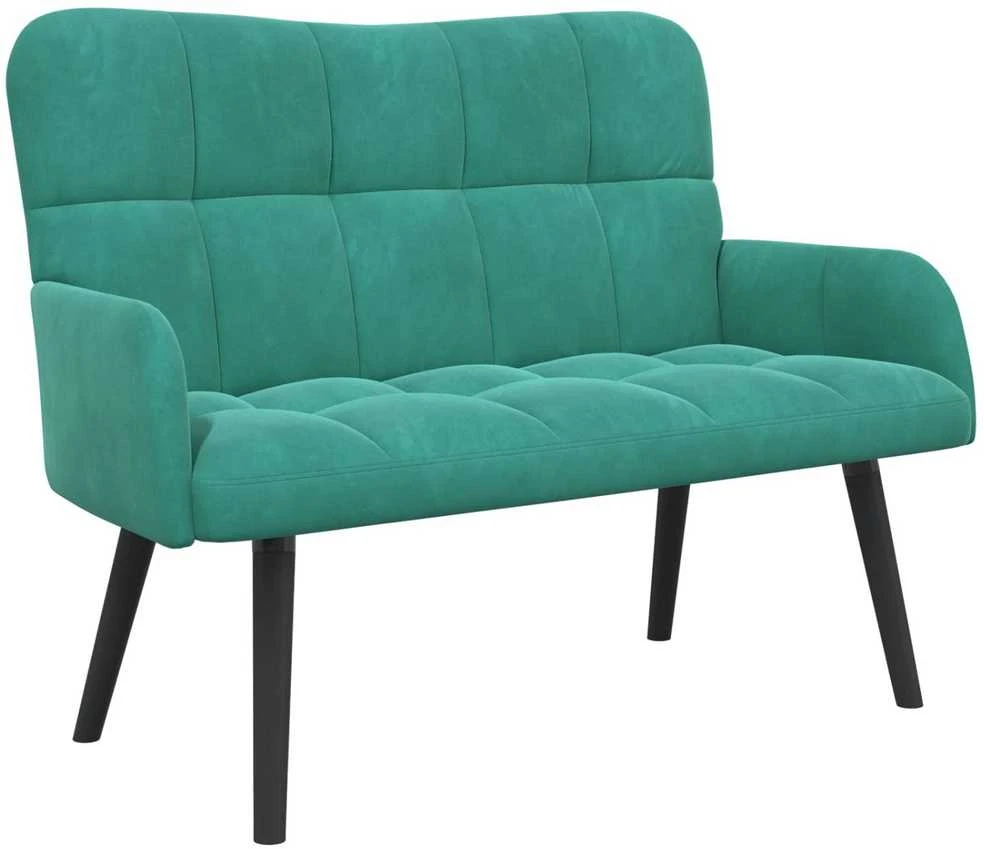 Dvitaškė sofa Turkio 115 x 61 x 87 cm Aksomas