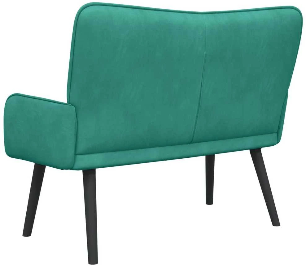 Dvitaškė sofa Turkio 115 x 61 x 87 cm Aksomas
