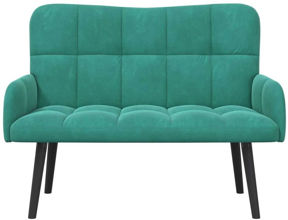 Dvitaškė sofa Turkio 115 x 61 x 87 cm Aksomas