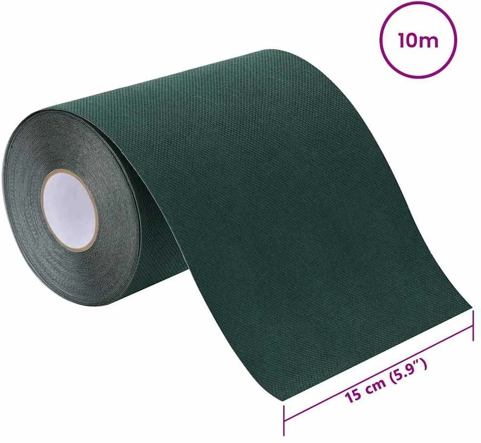 Dvipusė lipni juosta dirbtinei žolei, žalia, 0,15x10m