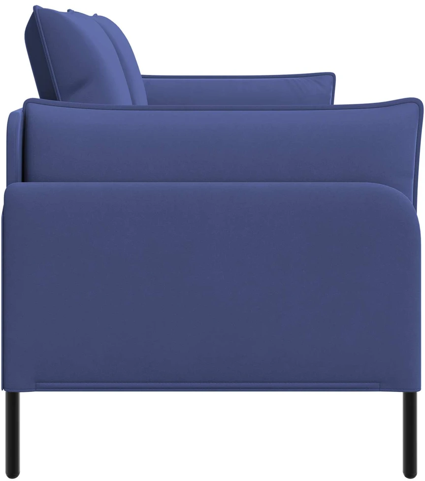 Dvitaškė sofa 2 vietos Policijos mėlyna 188 x 81 x 89 cm