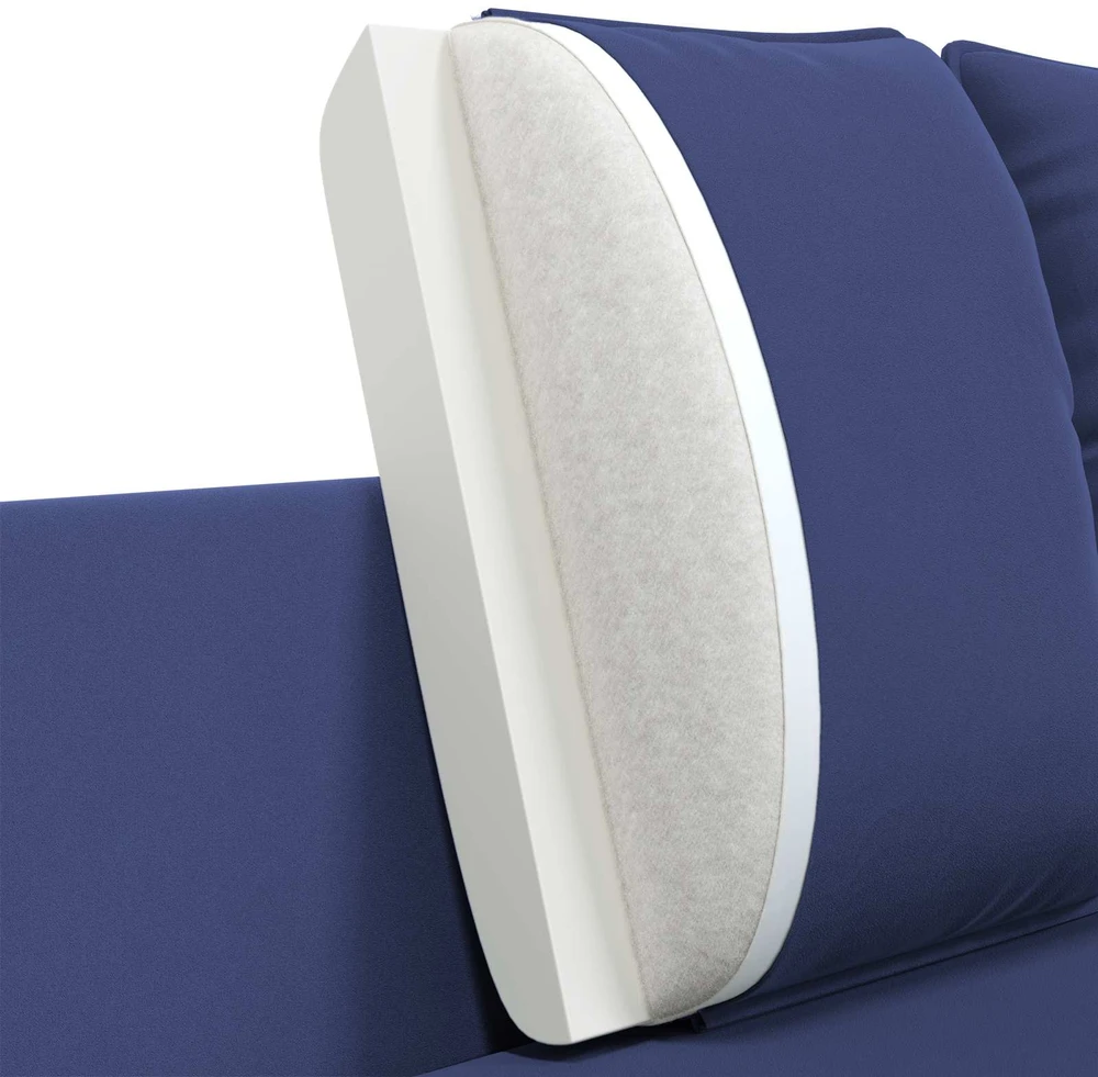 Dvitaškė sofa 2 vietos Policijos mėlyna 188 x 81 x 89 cm