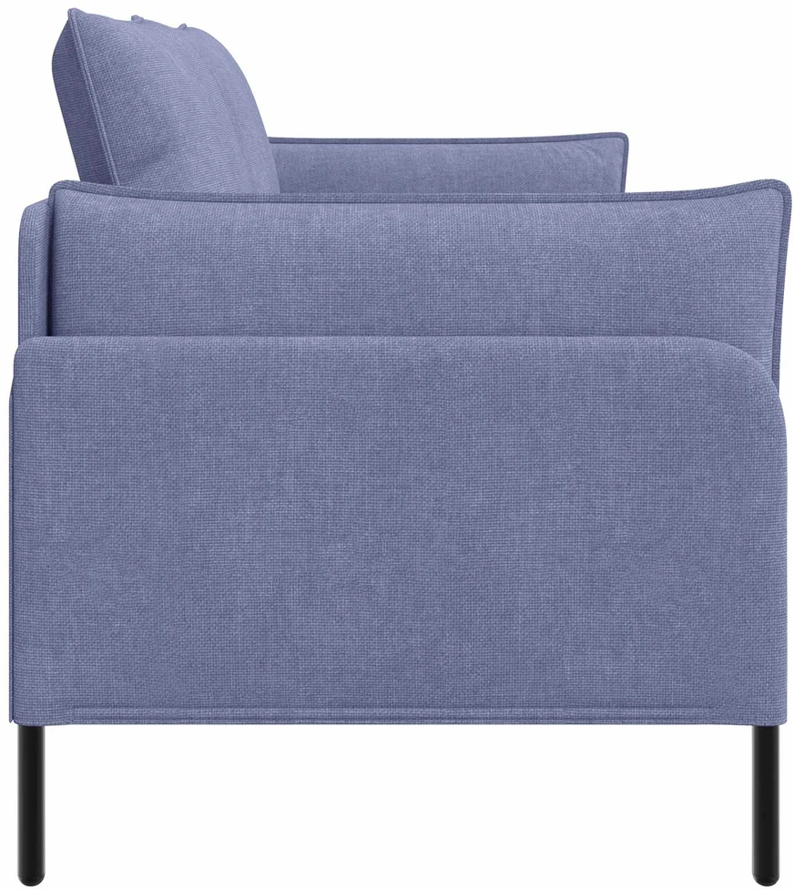 Dvitaškė sofa Džinsinės mėlynos 188 x 81 x 89 cm Audinys