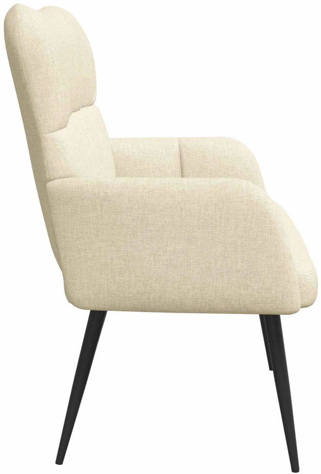 Dvitaškė sofa Kreminė 115 x 61 x 87 cm Audinys