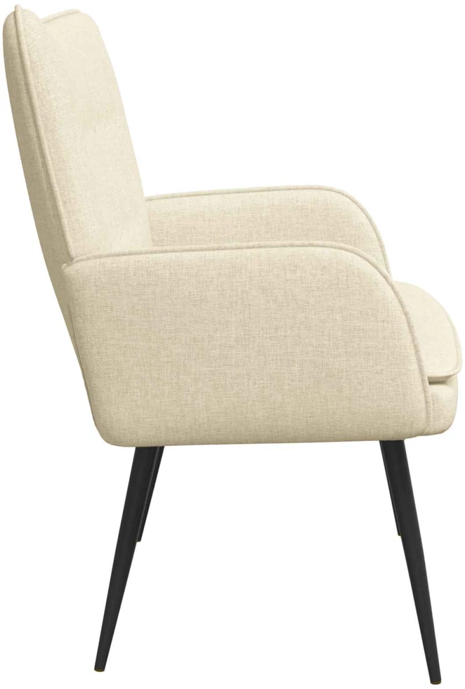 Dvitaškė sofa Kreminė 115 x 61 x 87 cm Audinys