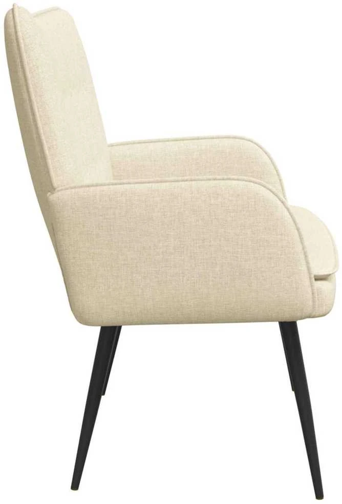 Dvitaškė sofa Kreminė 115 x 61 x 87 cm Audinys