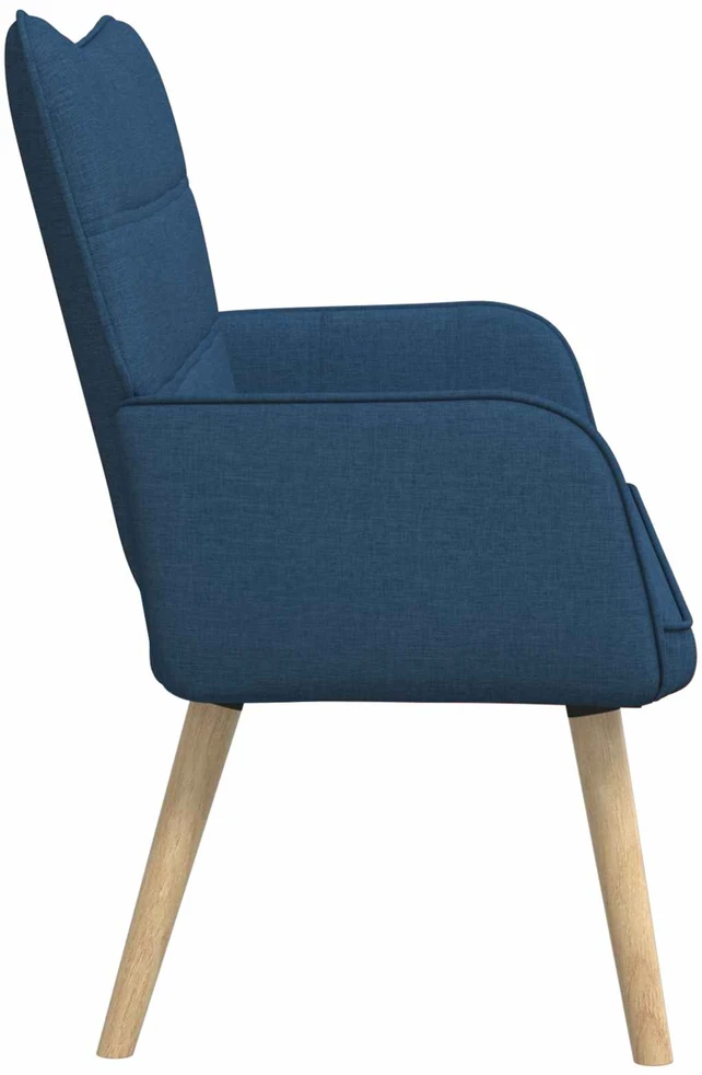 Dvitaškė sofa Mėlyna 115 x 61 x 87 cm Audinys